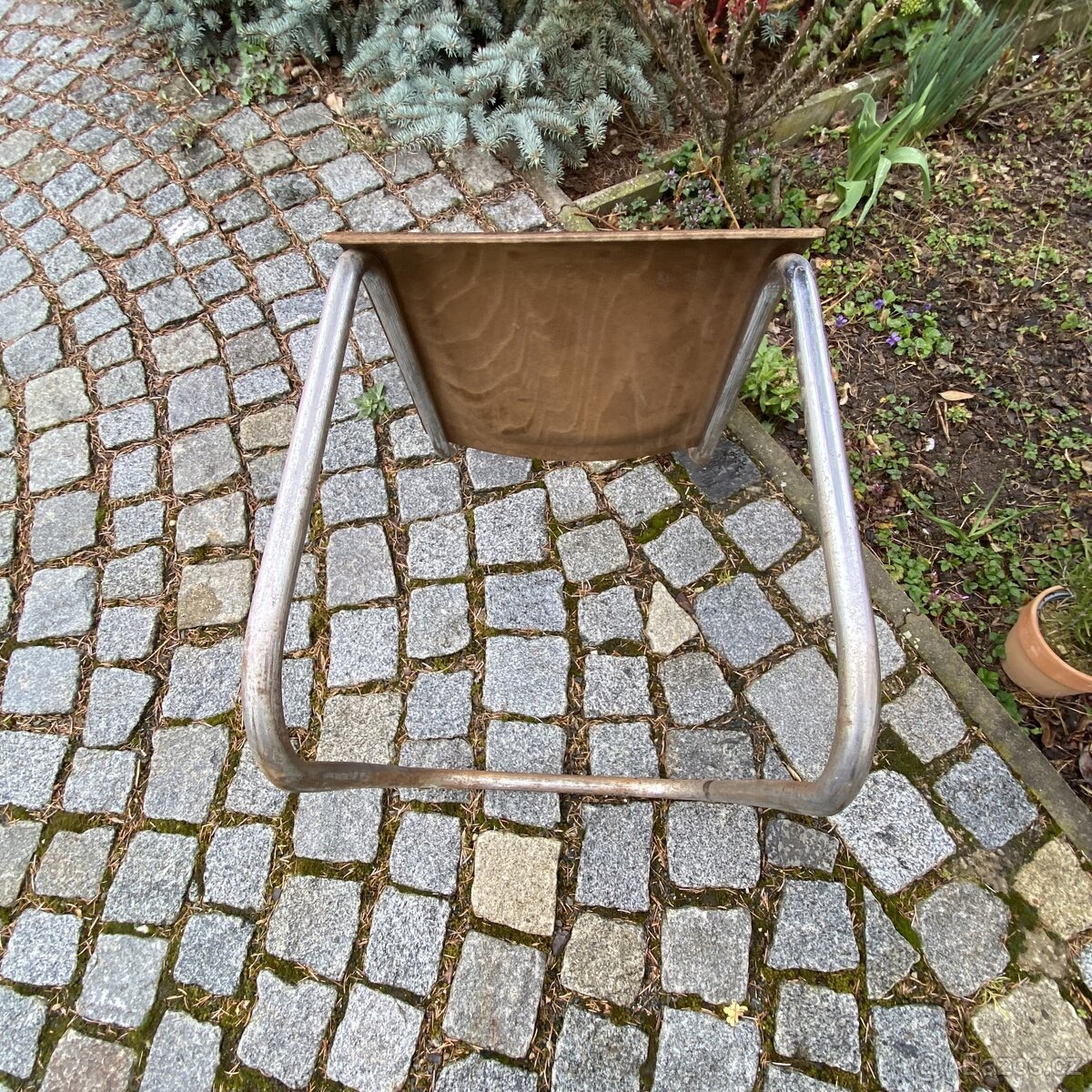 Chromovaná židle Mark Stam a chromovaná křesla - 4