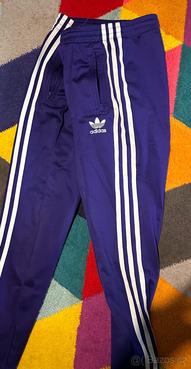 ADIDAS STYLOVÉ KRÁSNÉ TEPLÁKY 36 S(IDEÁLNĚ M 40 )🤩 - 4