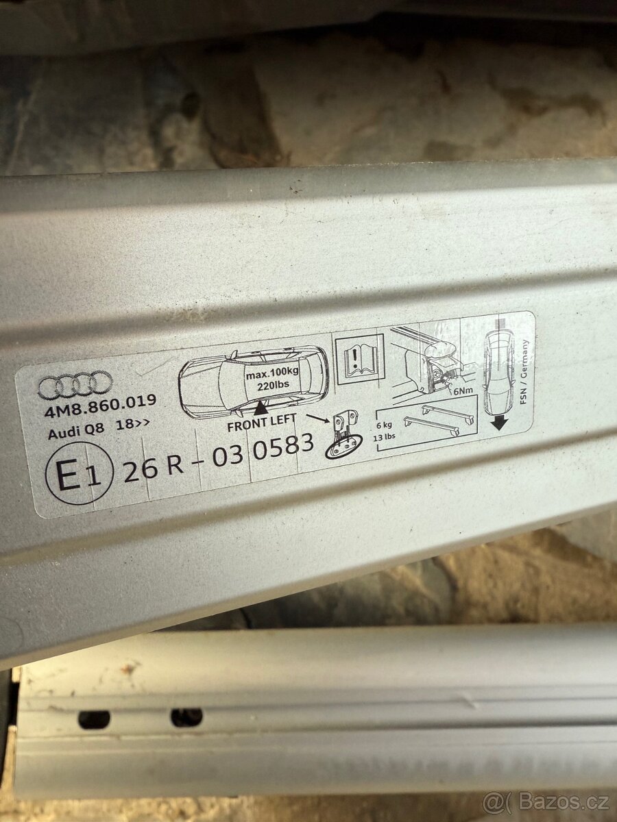 NOVÉ PŘÍČNÍKY - AUDI Q8 - 4