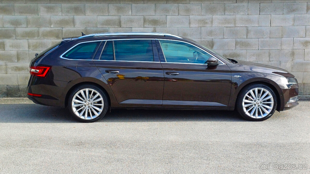 Superb combi L&K 2.0TDI 140kW 4x4-WEBASTO-koup.ČR-NEHAV-DPH - 4