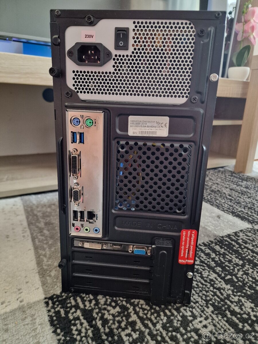 Počítač s lcd na filmy internet kancelářské práce atd Win 11 - 4