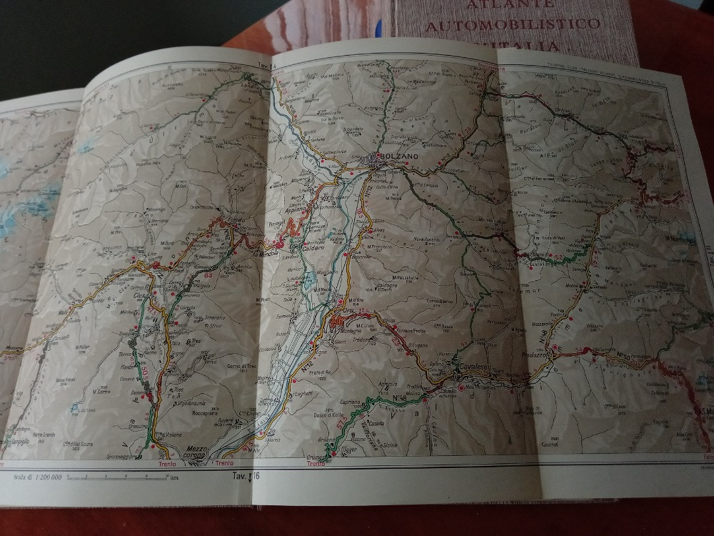 Autoatlas Itálie předválečný - 4