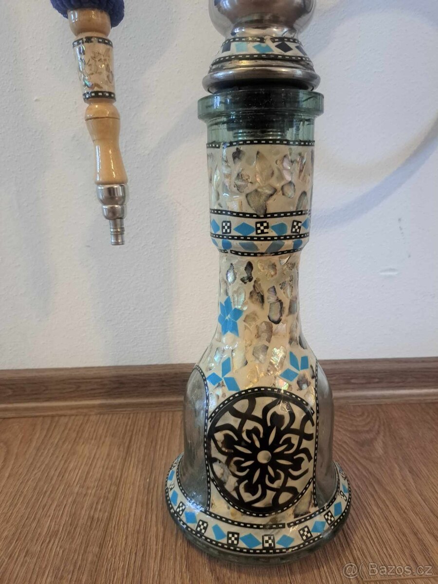 NIKDY NEPOUŽITÁ obří vodní dýmka-výška 87cm - 4