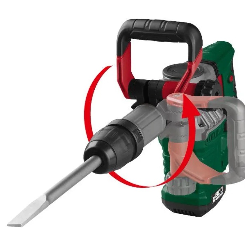 Elektrické Kladivo smax Parkside síla 15J - 4