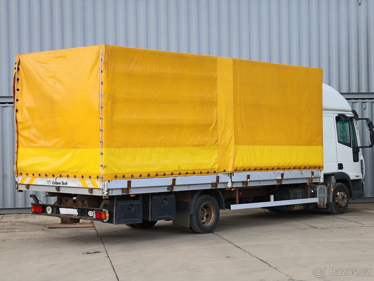 Iveco EUROCARGO ML 75E18, EURO 5, 16 PALET, HLINÍKOVÉ BOČNIC - 4