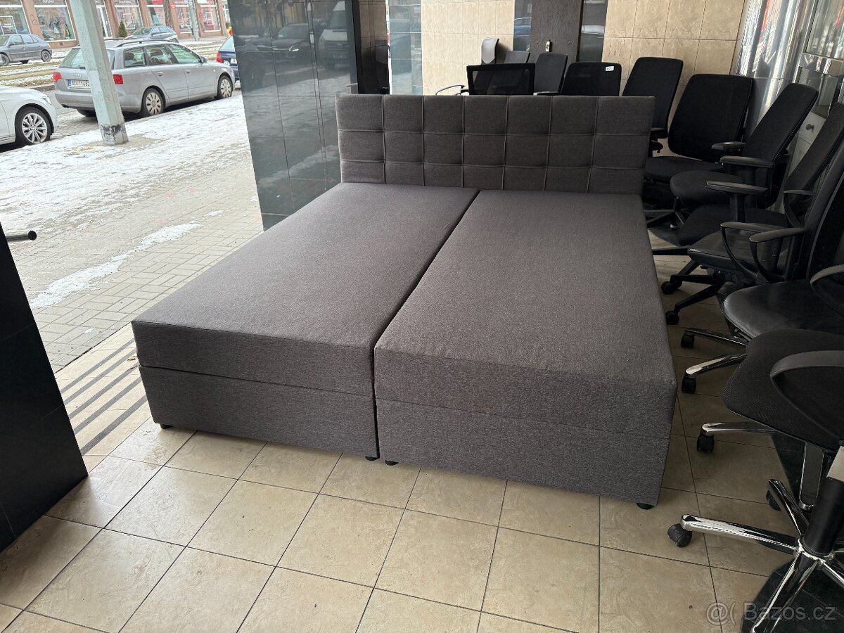 Postel BOXSPRING s úl. prostorem 180x200 KOMPLET - 4