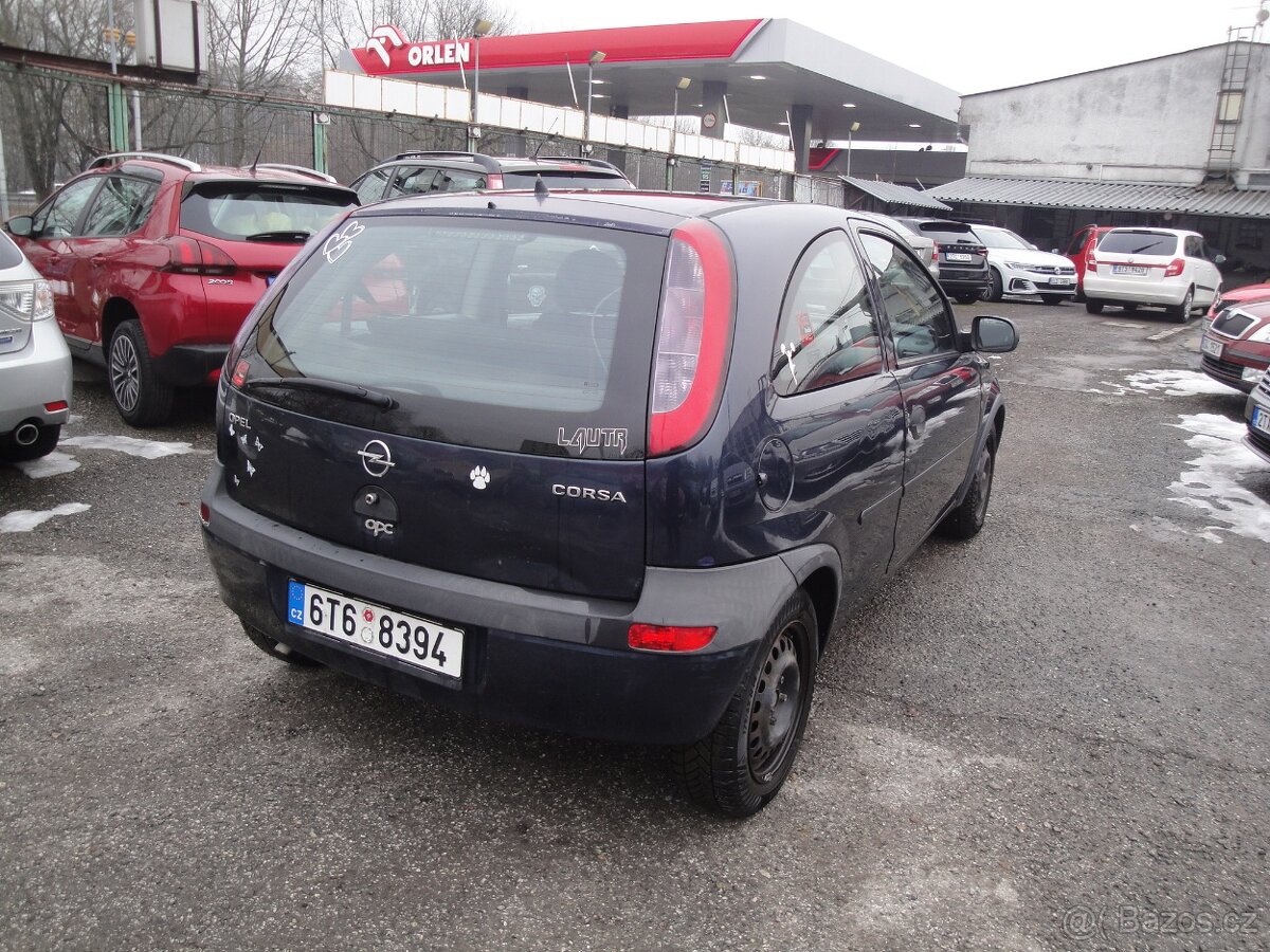 Prodám Opel Corsa 1.0,43kw,klima - 4