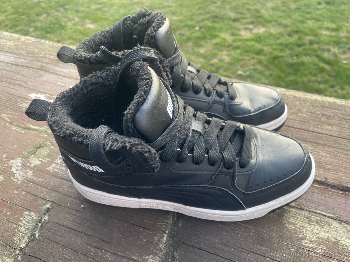 Vyteplené boty Puma vel. 37 - 4