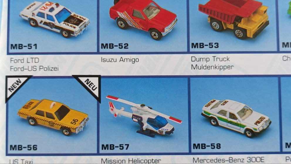 Dealer katalog Matchbox 1992 - 4