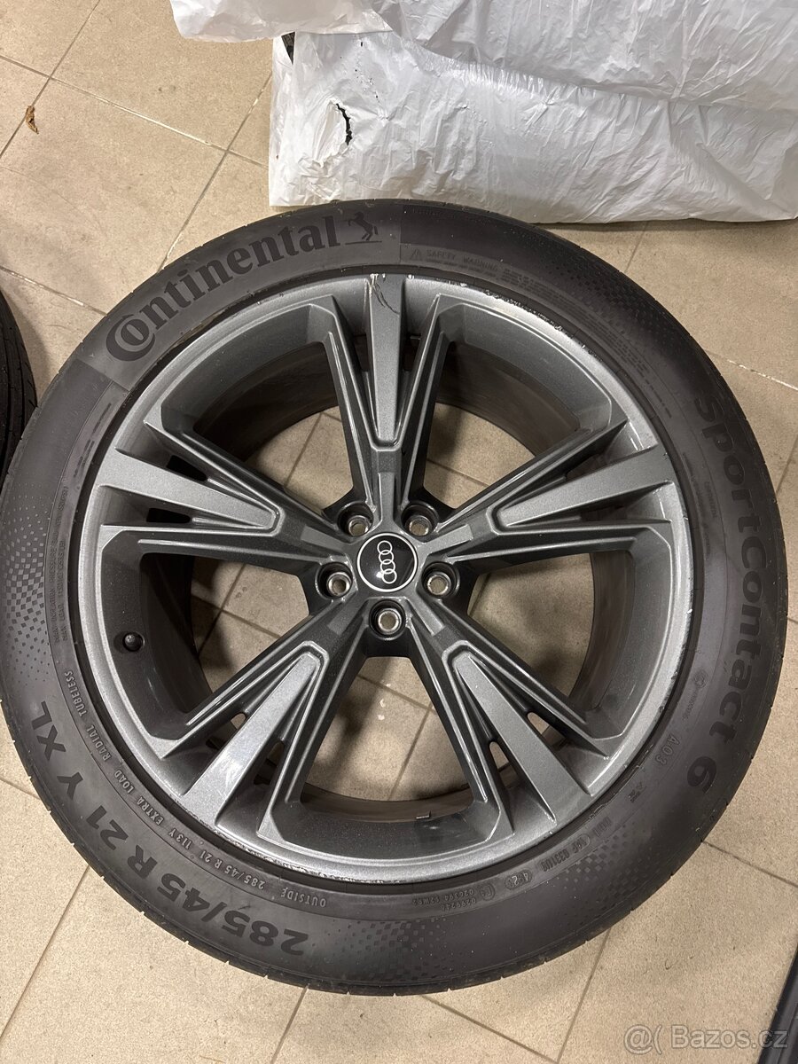 Kola Audi Q8, Q7 Porsche, VW 10Jx21 na pneu 285/45 R21 - 4