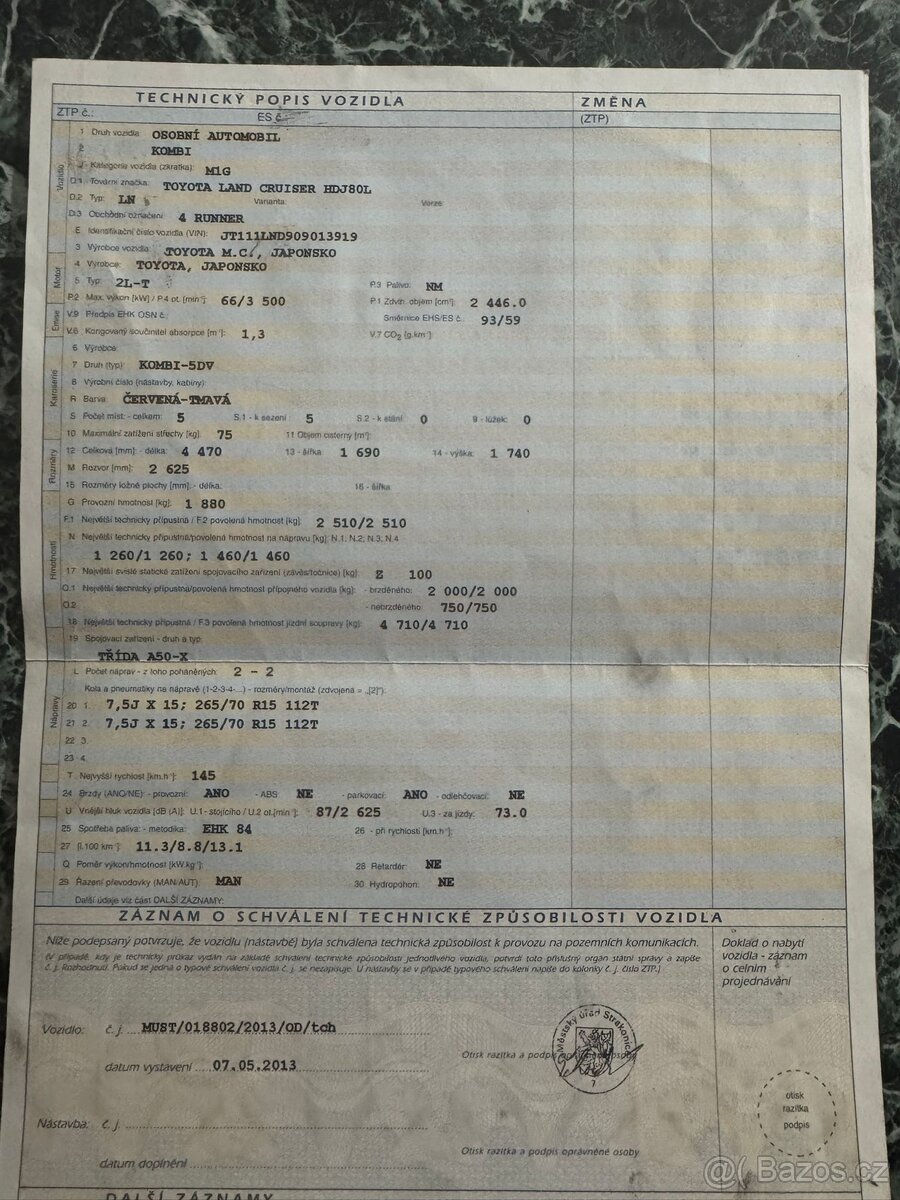 Toyota Land Cruiser Runner 4