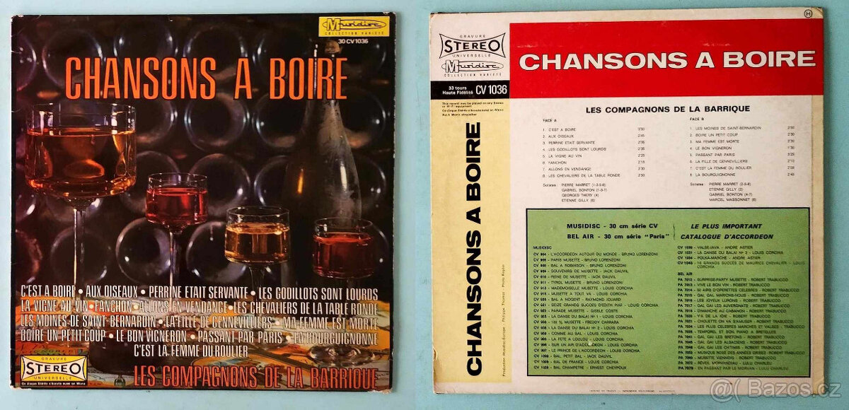 LP desky Francie, 9ks - 4