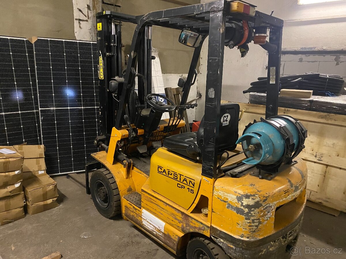 VZV Vysokozdvyžný vozík CAPSTAN CP15 - 4