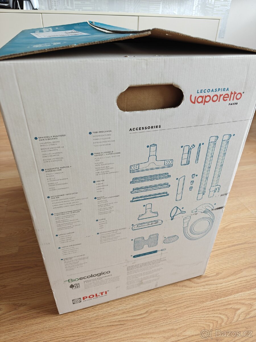 Polti Vaporetto Lecoaspira Friendly – parní vysavač - 4
