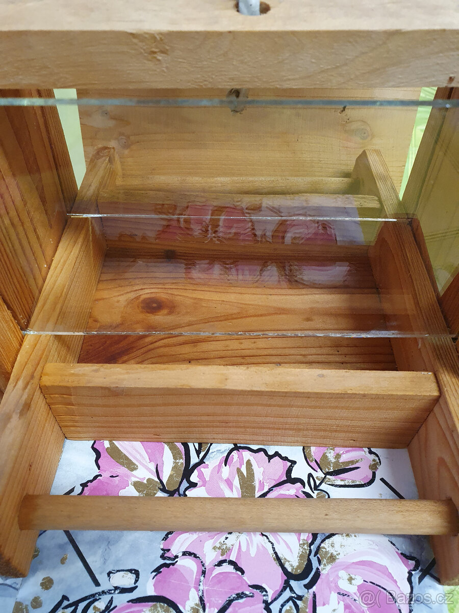 Dřevěné krmítko pro ptáčky (2 kusy i jednotlivě) - 4