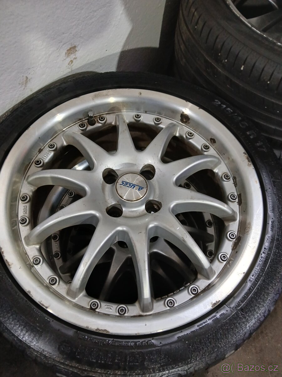 SADA LETNÍCH KOL 4X100 R17 ALUTEC - 4