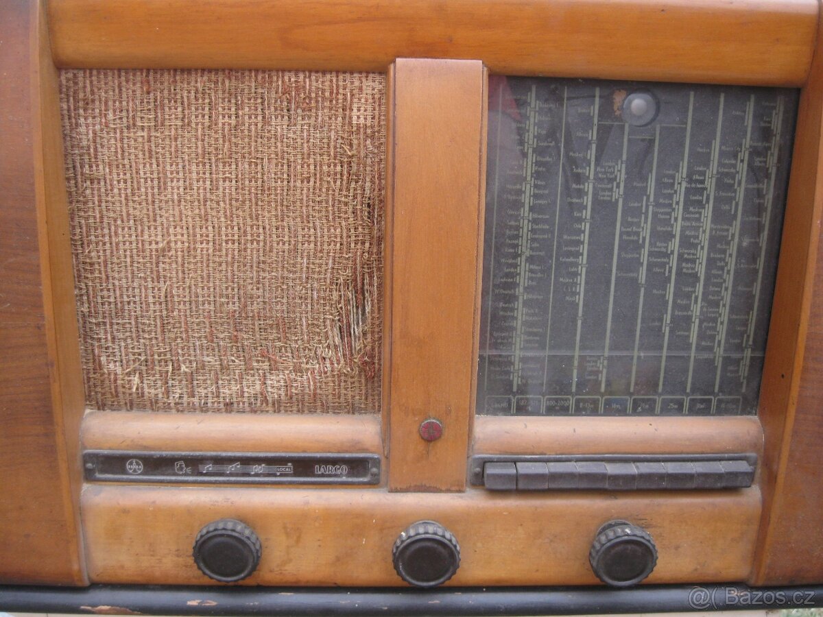 rádio TESLA Largo T516A - 1950 700kč - 4