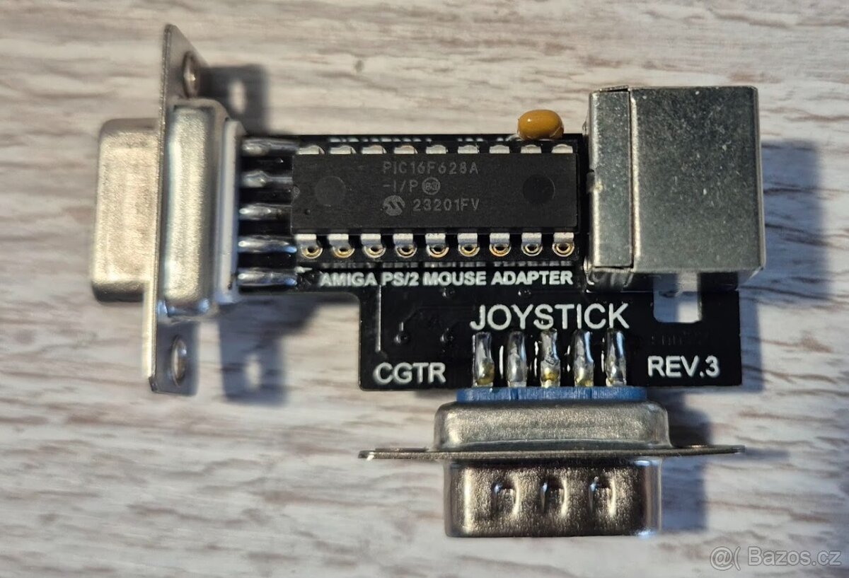 "Chytrý" adaptér myši PS/2 na Amiga - 4