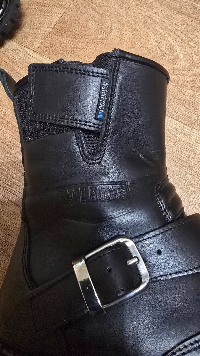 Kožené boty na moto - 4