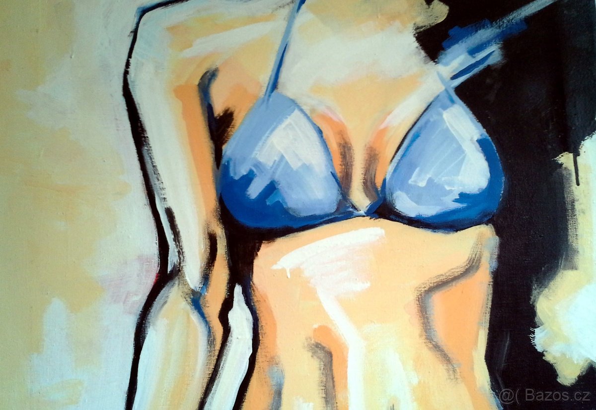 Obraz: Modré plavky v 18:01 - 4