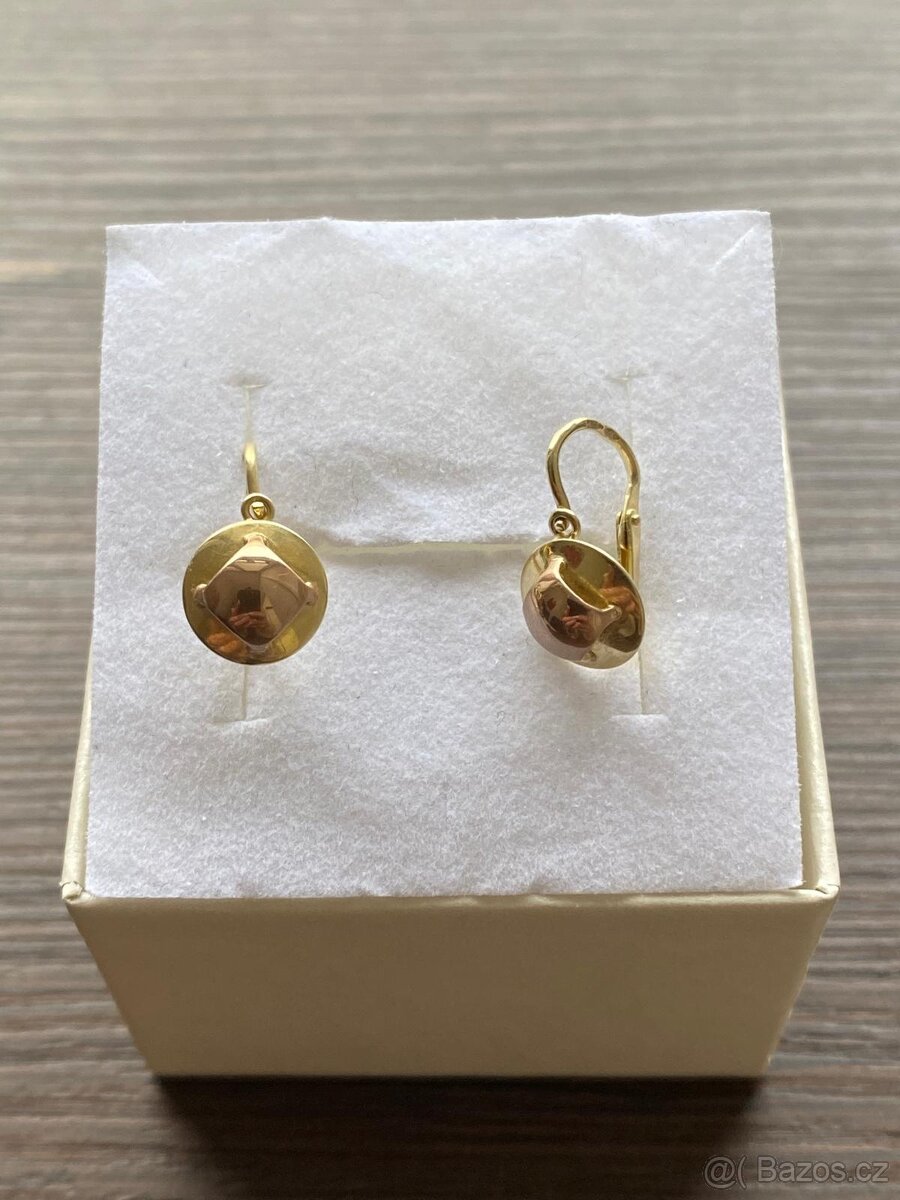 Zlaté dětské náušnice - 4