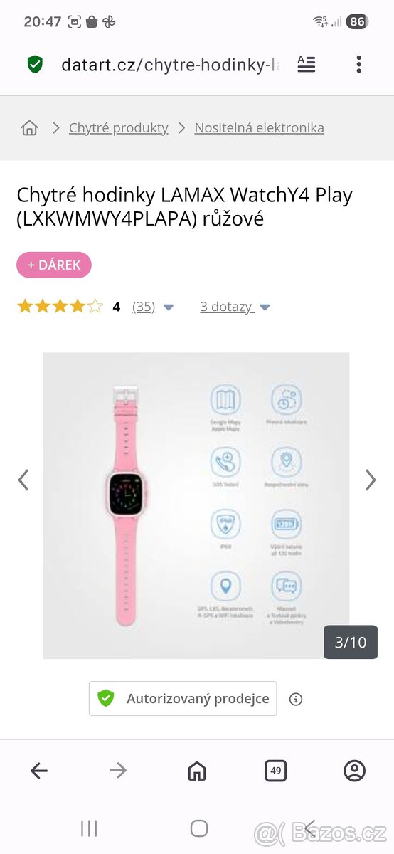 Dětské chytré hodinky - 4