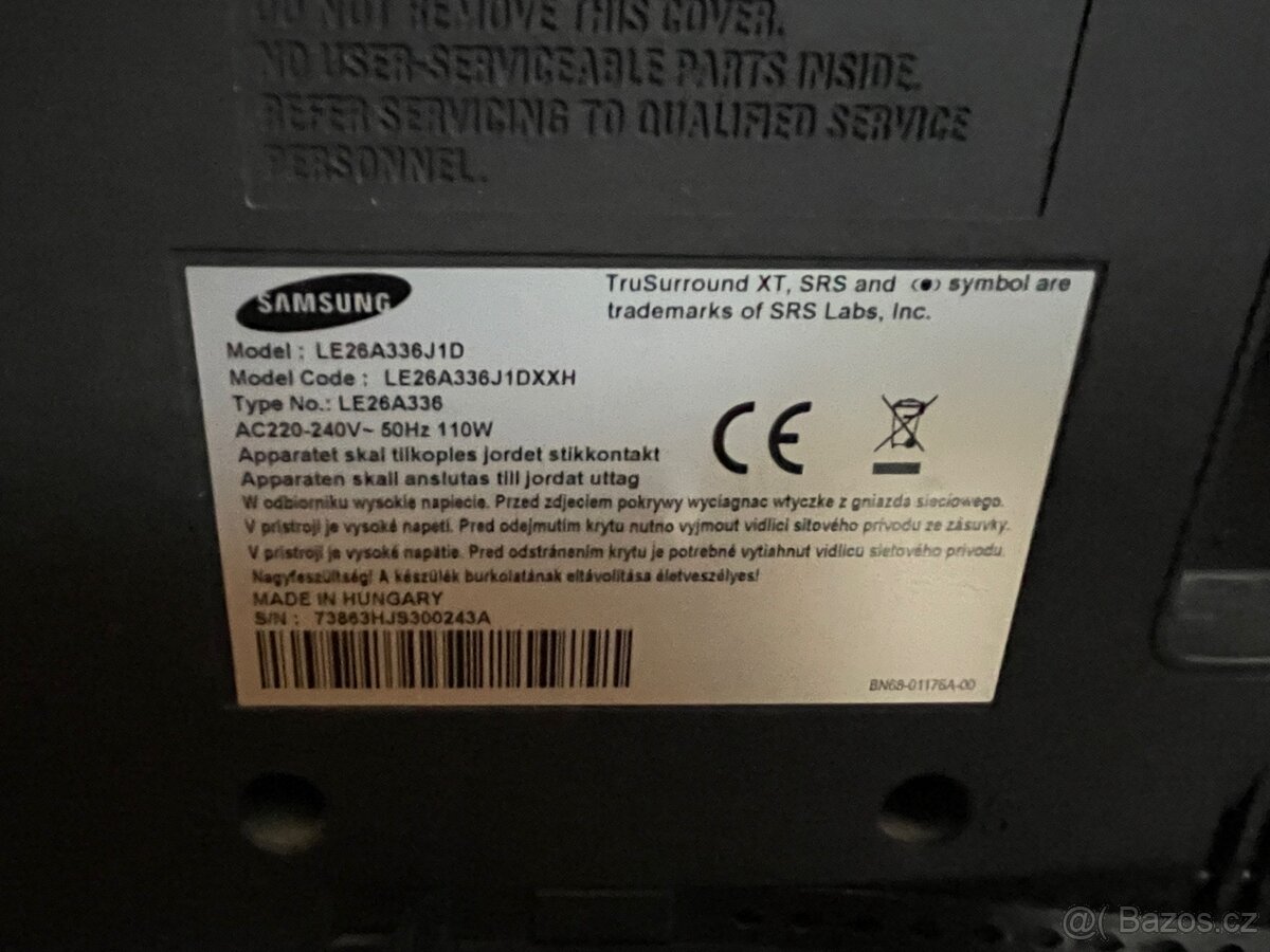 Televize Samsung LE26A - 4