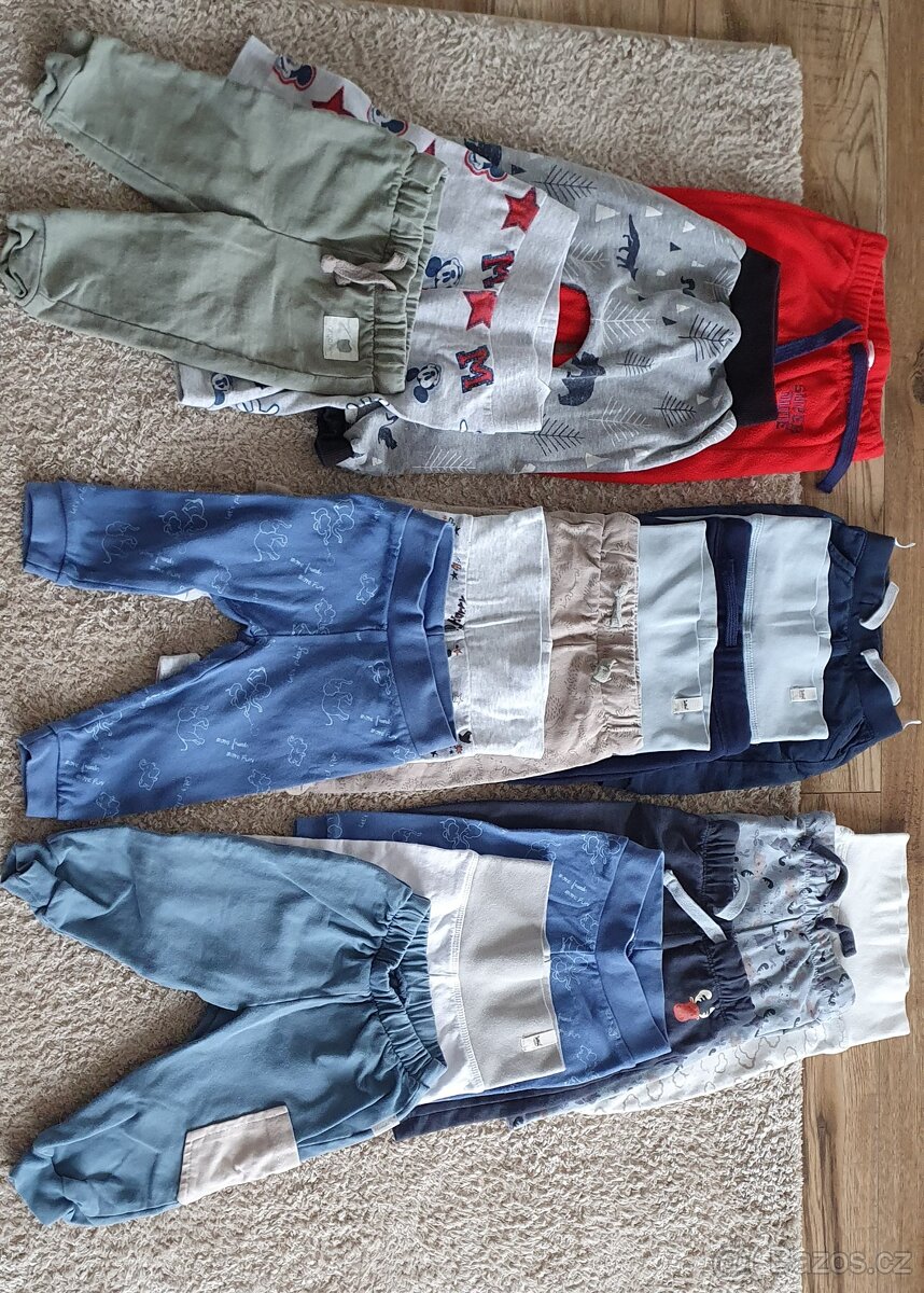 Dětské teplé oblečení- velikost 62-80 - 4