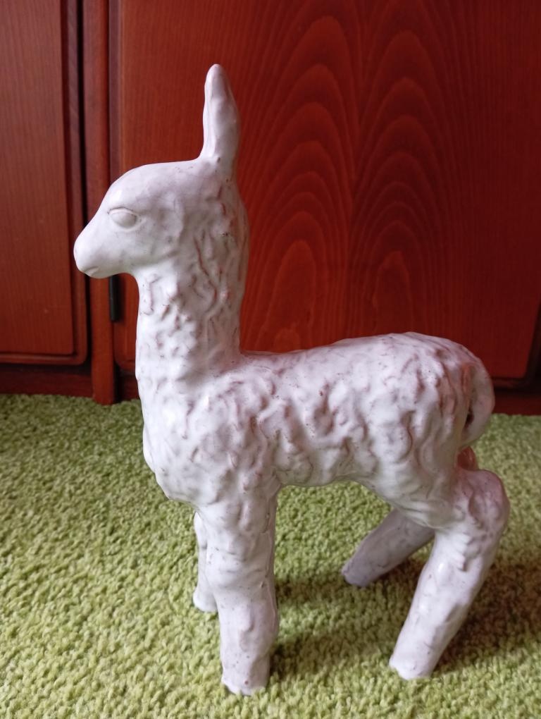 Keramická soška lamy - 4