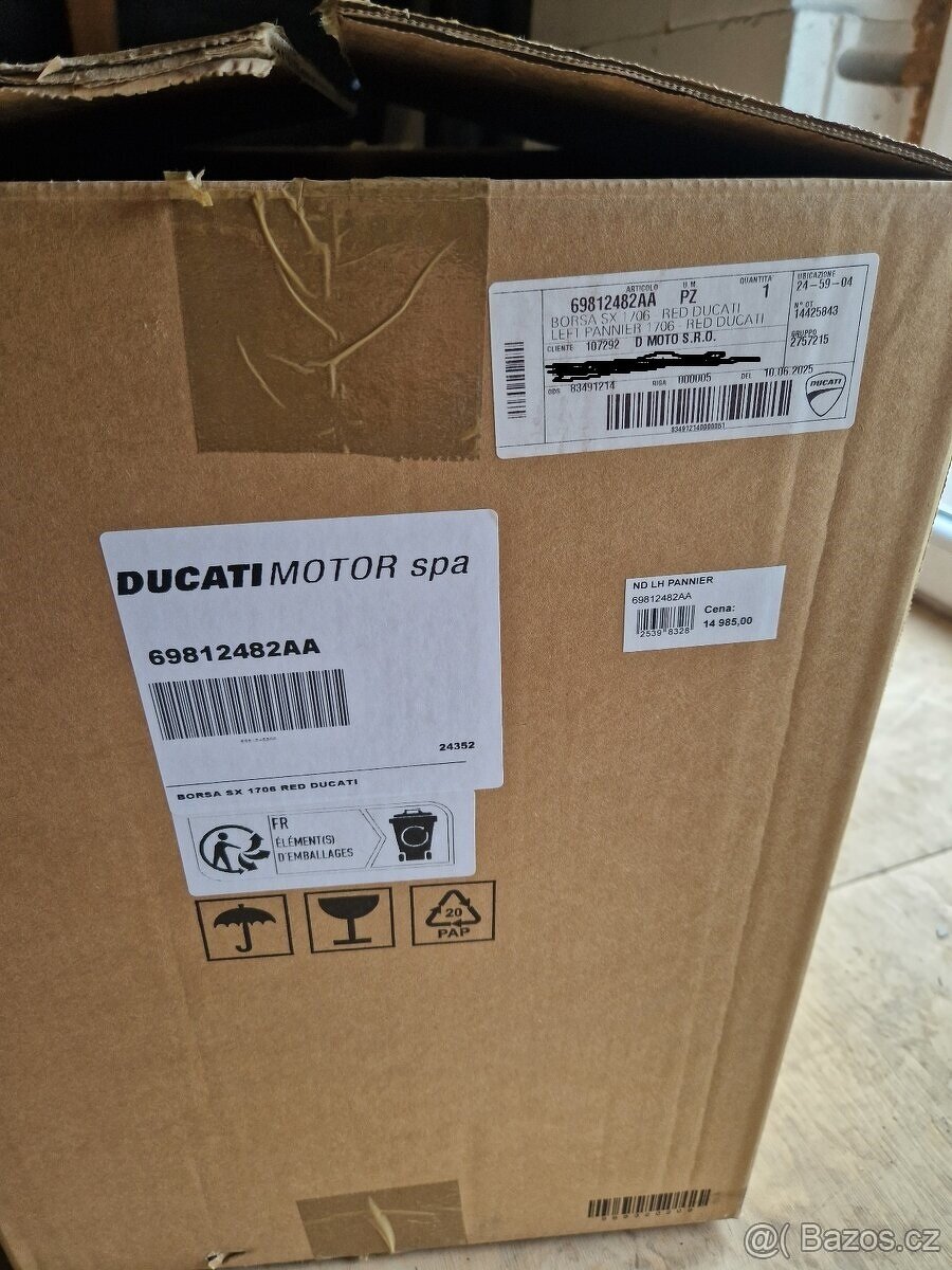 Levý kufr ducati multistrada V4 - 4