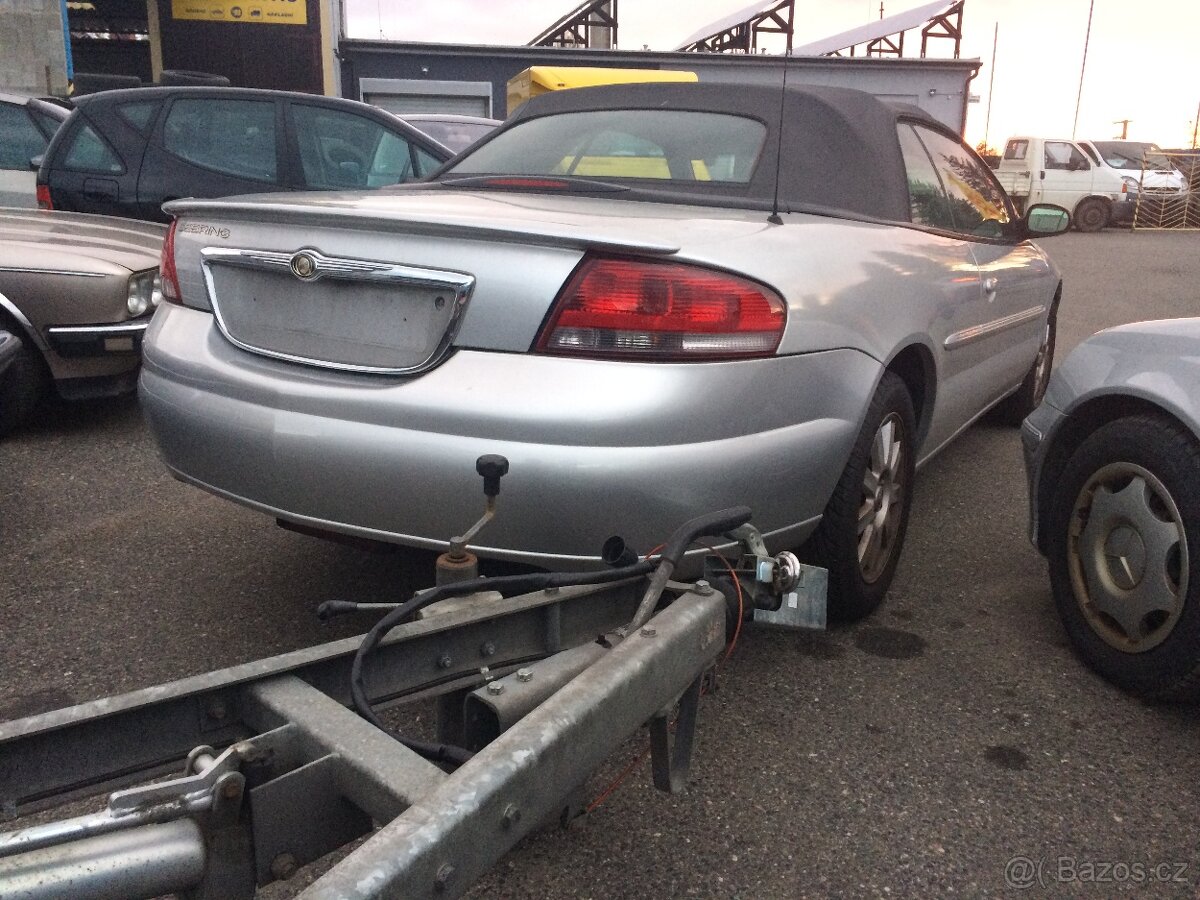 Chrysler Sebring kabrio 2.7i kůže automat - 4
