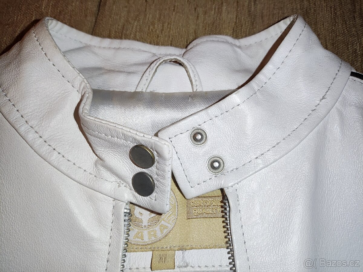 KARA bila kožená bunda - 4