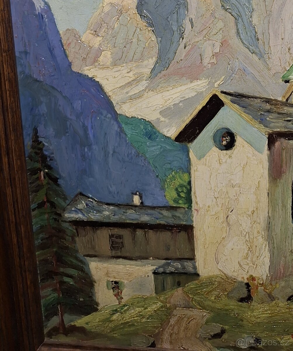STARÝ OBRAZ - ALPSKÁ KRAJINA - 4