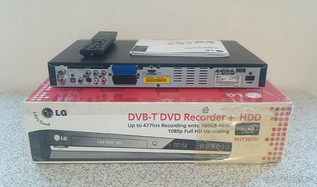DVD rekordér LG RHT387H - 4