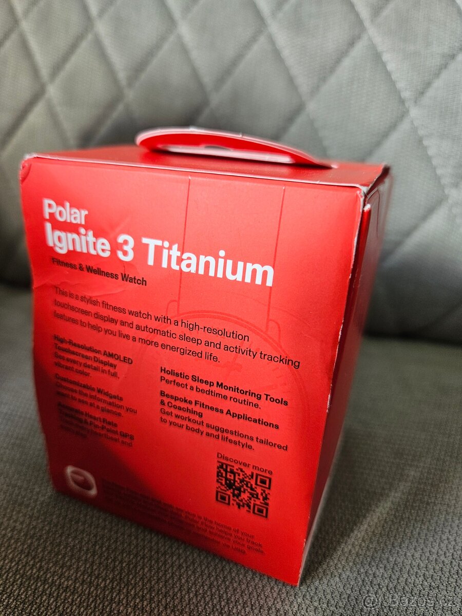 Smart hodinky Polar Ignite 3 Titanium - 4