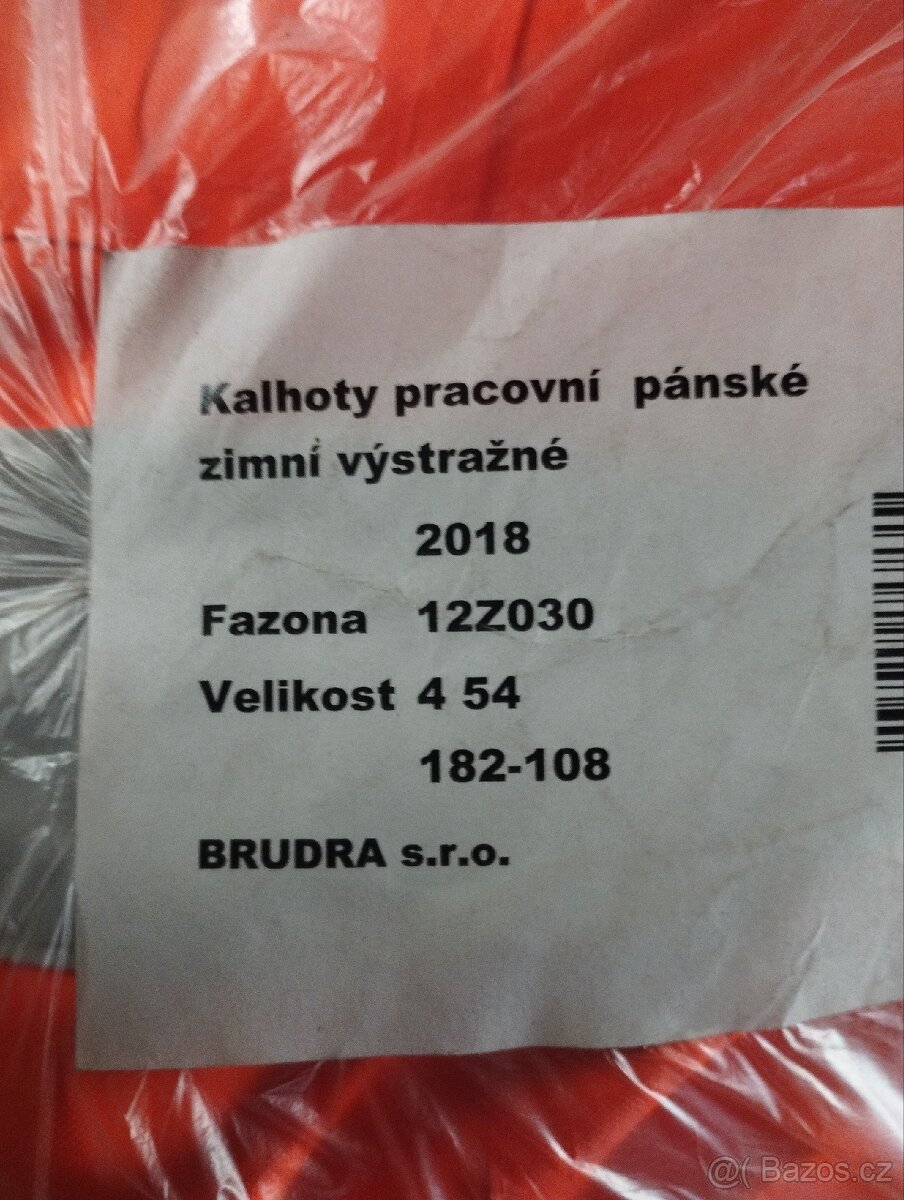 Pracovní zimní kalhoty - 4