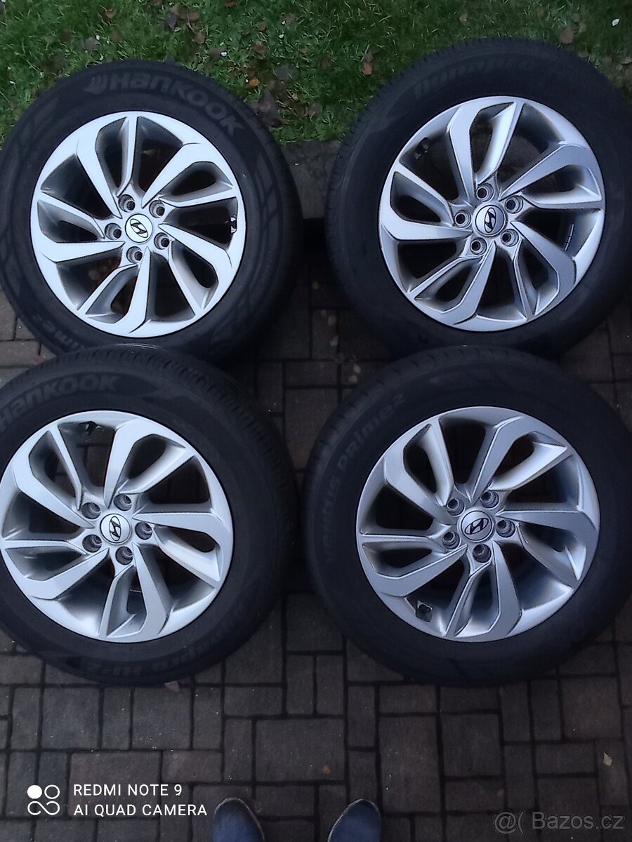 Alu kola R17 originál Hyundai - 4