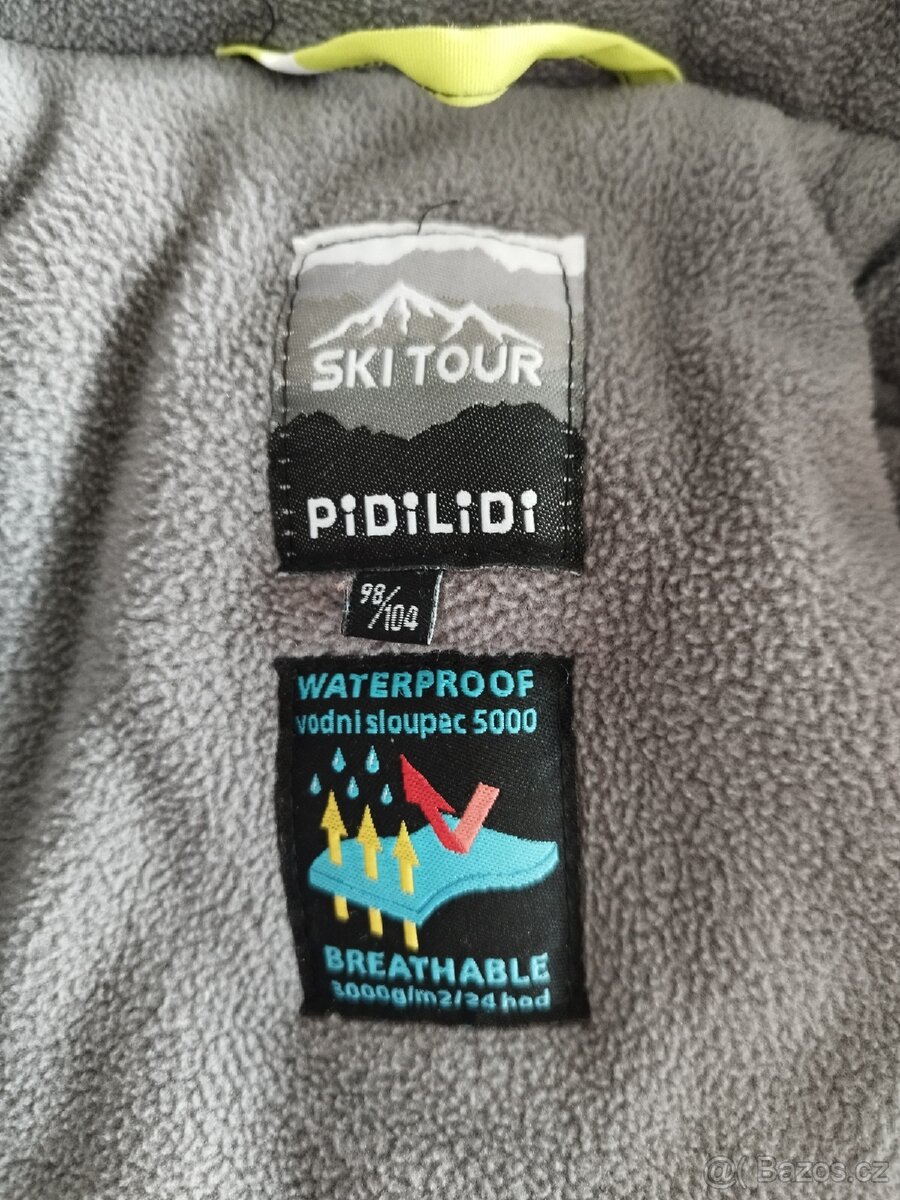 Zimní voděodolná bunda zn. Pidilidi - 4