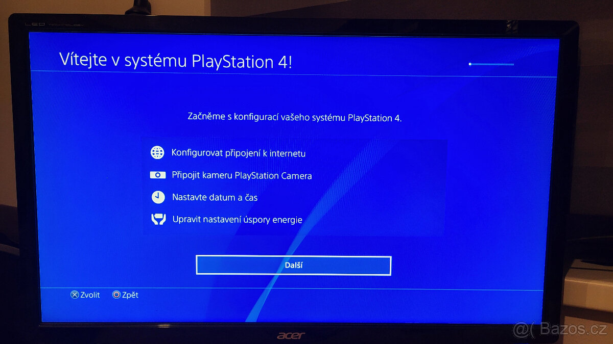 PS4 Slim 500GB + 2 ovladače + duální nabíječka – jako nová - 4