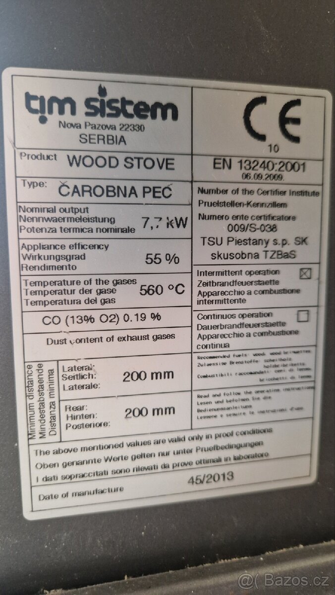 Kamna Tim System 7.7 kW - 4