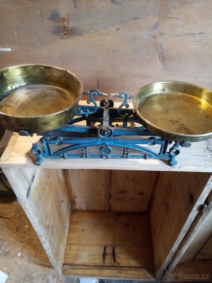 starožitné váhy - 4