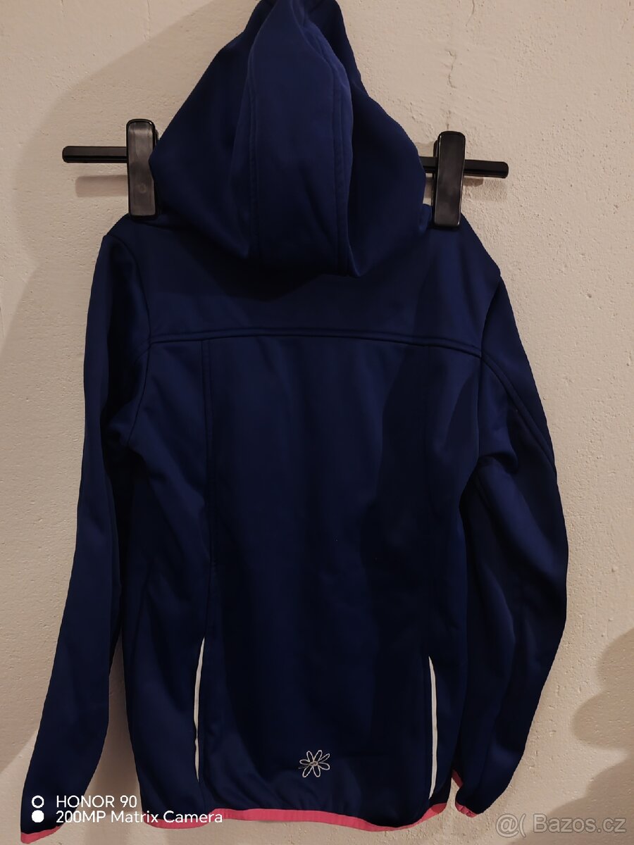 Dívčí softshellová bunda s reflexními prvky – vel. 146/152 - 4