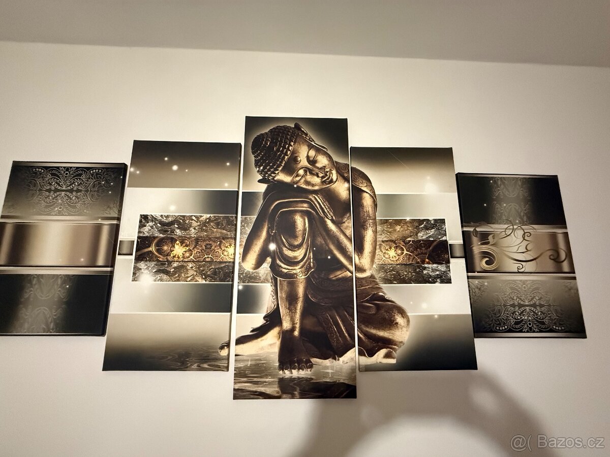 Obývací set z mangového dřeva - 4