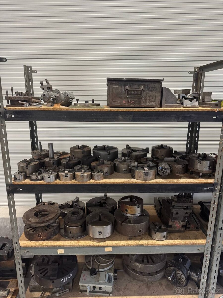 Příslušenství - soustruh, frézka, vrtačka, bruska - 4