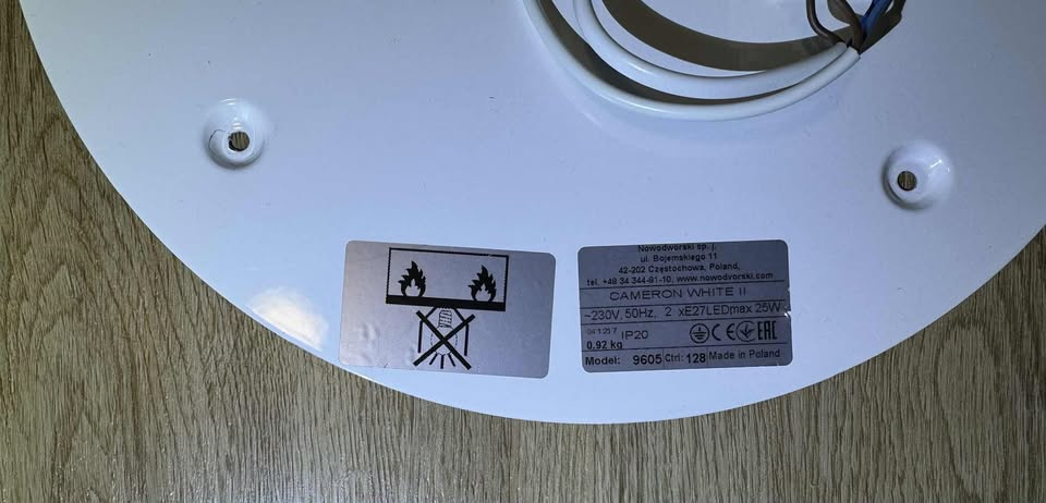 Stropní svítidlo textilní - 4