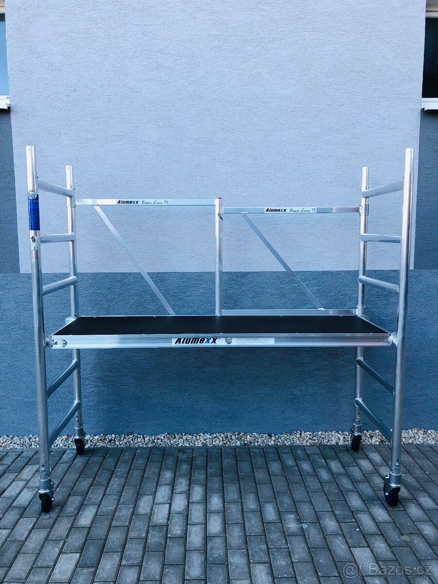 Pojízdné hliníkové lešení. FS 75 - 4
