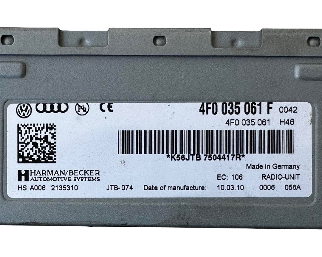 Řídící jednotka navigace 4F0035061F VW Touareg 7L FL 2011 - 4