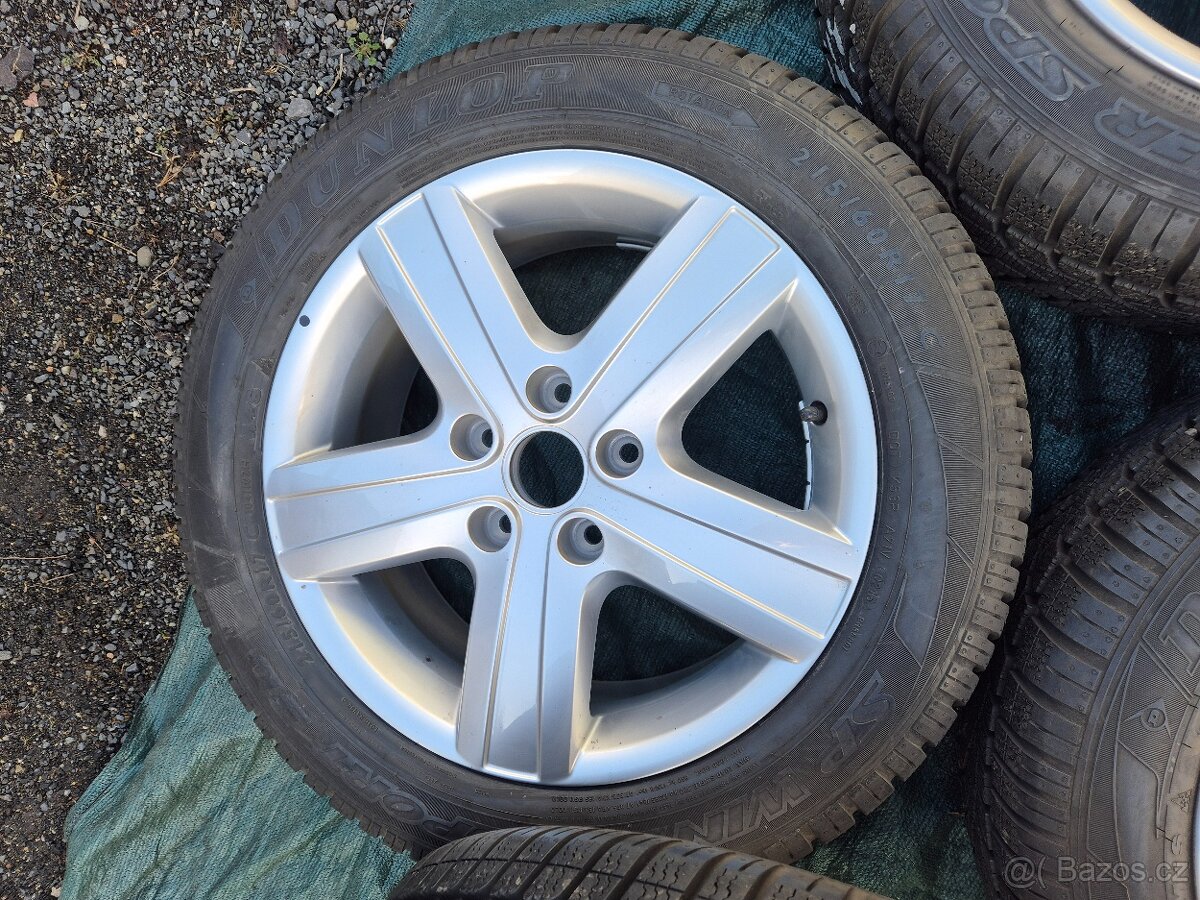 ZImní kola Volkswagen T5 T6 R17 Thunder 5x120 - 4