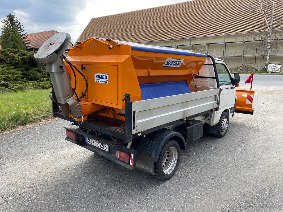 Piaggio Porter Maxxi 4x4 ČR DPH Zimní údržba - 4