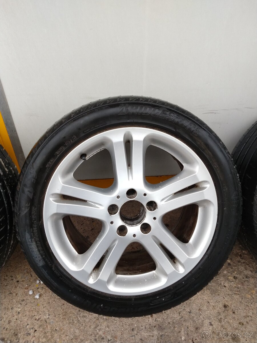 Mercedes benz W211 / S211 sada originál ALU 17" - 4